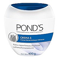 Ponds S Cream Humectant Moistening, 14Oz Crema Humetante Y Magnificante S De Ponds 400Gr (1)