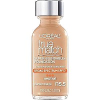 L'Oreal Paris Makeup True Match Super-Blendable Liquid Foundation, Perfect Beige N5.5, 1 Fl Oz,1 Count