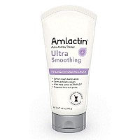 AmLactin Ultra Smoothing Intensely Hydrating Body and Hand Cream for Rough, Bumpy, Dry Skin, 4.9 Ounce