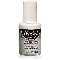 Supernail Progel Top Coat, 0.5 Fluid Ounce