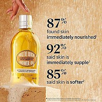 Loccitane Cleansing & Softening Almond Shower Oil, 16.9 Fl Oz