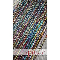 20 Hair Tinsel 100 Strands - Shiny Rainbow