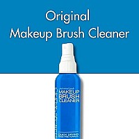 Cinema Secrets Professional Make Up Brush Cleaner Spray, 2oz - Quick Drying, Rinse free, Deep Cleaning - for cleaning and deodorizing natural and synthetic makeup brushes. Original Blue Vanilla