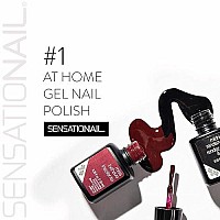 SensatioNail Gel Nail Polish Essentials Kit - Includes Nail Primer (3.54mL), Gel Base/Topcoat (7.39mL), and Nail Gel Cleanser (27.7mL) - DIY Manicure Kit for up to 2 Weeks of Wear