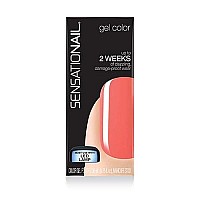 Nailene Sensationail Invincible Color Gel Polish 71589 Coral Sunset