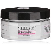 Needcrystals Microdermabrasion Crystals, Diy Face Scrub Natural Facial Exfoliator For Dull Or Dry Skin Improves Scars, Blackheads, Pore Size, Wrinkles, Blemishes Skin Texture 1 Lb