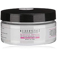 Needcrystals Microdermabrasion Crystals, Diy Face Scrub Natural Facial Exfoliator For Dull Or Dry Skin Improves Scars, Blackheads, Pore Size, Wrinkles, Blemishes Skin Texture 1 Lb