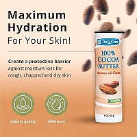 De La Cruz Cocoa Butter Stick - 100% Pure and Natural Cocoa Butter For Dry, Rough Skin - All Natural Hydrating Moisturizer, 1 OZ (1 Stick)