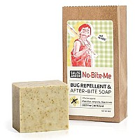 Sallyeander No-Bite-Me Soap - Bug Repellent Soap - 1 Bar - Safe For Kids And Infants - Repels Mosquitoes, Black Flies, Fleas, And Ticks