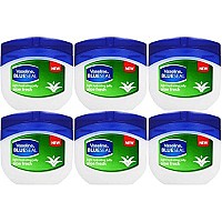 Vaseline Light Hydrating Jelly Aloe Fresh 50 Ml / 1.7 Oz (Pack of 6)