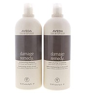 Aveda Damage Remedy Shampoo & Conditioner Liter Duo Set 33.8 oz