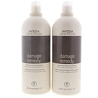 Aveda Damage Remedy Shampoo & Conditioner Liter Duo Set 33.8 oz