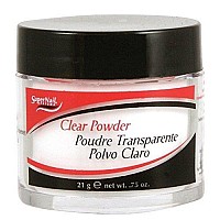 super nail French Acrylic Clear Powder, 0.75 Ounce