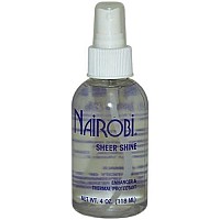 Nairobi Sheer Shine Thermal Protectant for Unisex, 4 Ounce