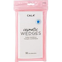 Cala 32 Pcs Makeup Wedges Sponges Non Latex Oil Resistant for All Skin Types  70987