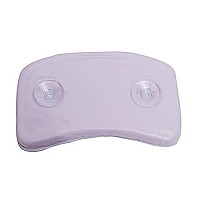 Splash Home Gel-B Non Slip Bath Pillow Luxurious Cushion Spa, 11 X 2 X 7, Clear