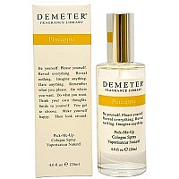 Demeter Pineapple Cologne Spray for Women, 4 Oz