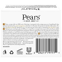 Pears Transparent Glycerin Bar Soap 3.5 Oz Each (Two Pack)