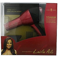 Gold 'N Hot Signature Series Laila Ali 1875-Watt Professional Ionic Titanium Salon Dryer