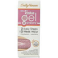 Sally Hansen Salon Insta Gel Strips, Pinkies Up, 16 Polish Strips