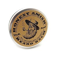 Honest Amish Beard Balm Leave-in Conditioner - Made with only Natural and Organic Ingredients - 2 Ounce Tin