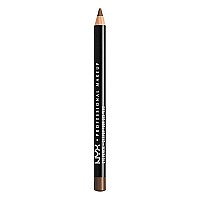 NYX PROFESSIONAL MAKEUP Slim Eye Pencil, Eyeliner Pencil - Medium Brown