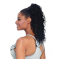 PALM GIRL - Shake N Go Equal Synthetic Drawstring Ponytail 1B Off Black