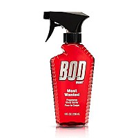 BOD man Fragrance Body Spray, Most Wanted, 8 fl oz