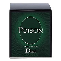 Christian Dior Poison Eau De Toilette Spray For Women, 3.4 Ounce