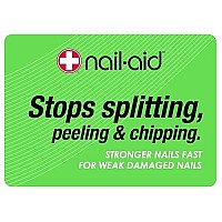 NAIL-AID Collagen Power Coat, Clear, 0.55 Fluid Ounce