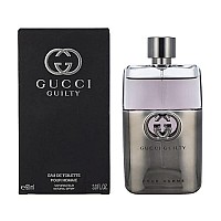 GUCCI GUILTY POUR HOMME by Gucci EDT SPRAY 3 OZ