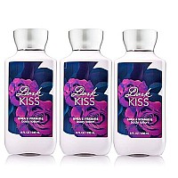 Bath & Body Works Signature Collection Body Lotion Dark Kiss, 8 Fl Oz (Pack of 3)