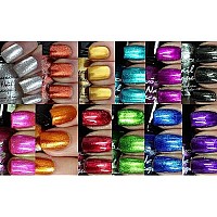 Kleancolor Nail Polish - Awesome Metallic Full Size Lacquer Lot of 12-pc Set Body Care / Beauty Care / Bodycare...