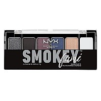 NYX Professional Makeup The Smokey Fume Shadow Palette, 0.21 Ounce