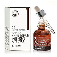 MIZON Snail Line, Snail Repair Intensive Ampoule, Wrinkle Care, Skin Nutrition (30ml 1.01 fl oz)