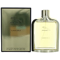 Jaguar Classic Gold Eau de Toilette Spray, 3.4 oz for Men