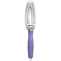 Olivia Garden Finger Brush Scalp-Hugging & Vented Paddle Hair Brush FB-SM (Small)