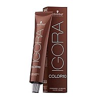 Schwarzkopf Professional Igora Permanent 10 Minute Color Creme, 6-65, Dark Blonde Auburn Gold, 2.1 Ounce