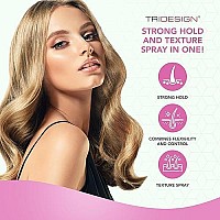 TRI Aerogel Hairspray - Non-Toxic Hair Finishing Spray for Styling, Volumizing and Holding Curly Hair with Flexible Hold - For Women and Men - Pack of 1 (10.5 oz)