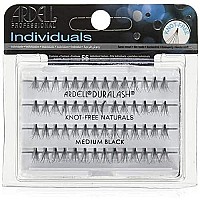 Ardell Individual Flare Lashes, Knot-Free Naturals, Medium Black