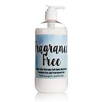 The Lotion Company 24 Hour Skin Therapy Lotion, Fragrance Free, Unscented (Free & Clear) Full Body Moisturizer for sensitive skin, Paraben Free, Made in USA, w/ Aloe Vera, 16 Ounces