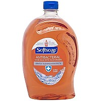 Softsoap Antibacterial Crisp Clean Hand Soap Refill, 56 Ounce