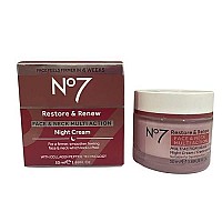 No7 Restore and Renew Night Cream - 1.6 oz by Boots