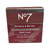 No7 Restore and Renew Night Cream - 1.6 oz by Boots