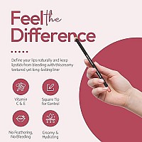 Sorme Waterproof Lip Liner - Non-Splintering Smearproof Lip Liner - Revitalizing With Lecithin, Vitamins C And E