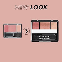 COVERGIRL Instant Cheekbones Contouring Blush Peach Perfection, Palette, .29 Oz, Blush Makeup, Pink Blush, Lightweight, Blendable, Natural Radiance, Sweeps on Evenly