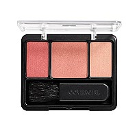 COVERGIRL Instant Cheekbones Contouring Blush Peach Perfection, Palette, .29 Oz, Blush Makeup, Pink Blush, Lightweight, Blendable, Natural Radiance, Sweeps on Evenly