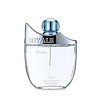 Royale Blue For Men Edp - Eau De Parfum 75 Ml (25 Oz) Attractive Men Spray Mellow Blend Of Cucumber, Melon With Strong Woody Notes Signature Dubai Perfumery By Rasasi