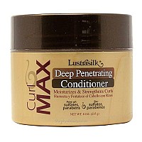 Lustrasilk Curl Max Deep Penetrating Conditioner, 8 Ounce