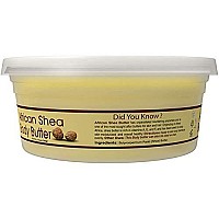 Shea Butter Yellow Smooth | All Natural, 100% Pure- Unrefined | Daily Skin Moisturizer For Face & Body | Softens Tough Skin | Moisturizes Dry Skin | Adds Shine & Luster To Hair | Alleviates Scalp Dryness 7.5oz / 212gr